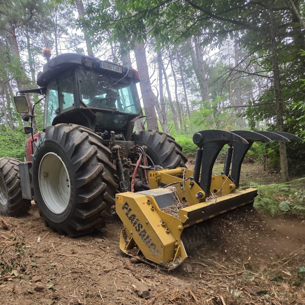débroussaillage forestier